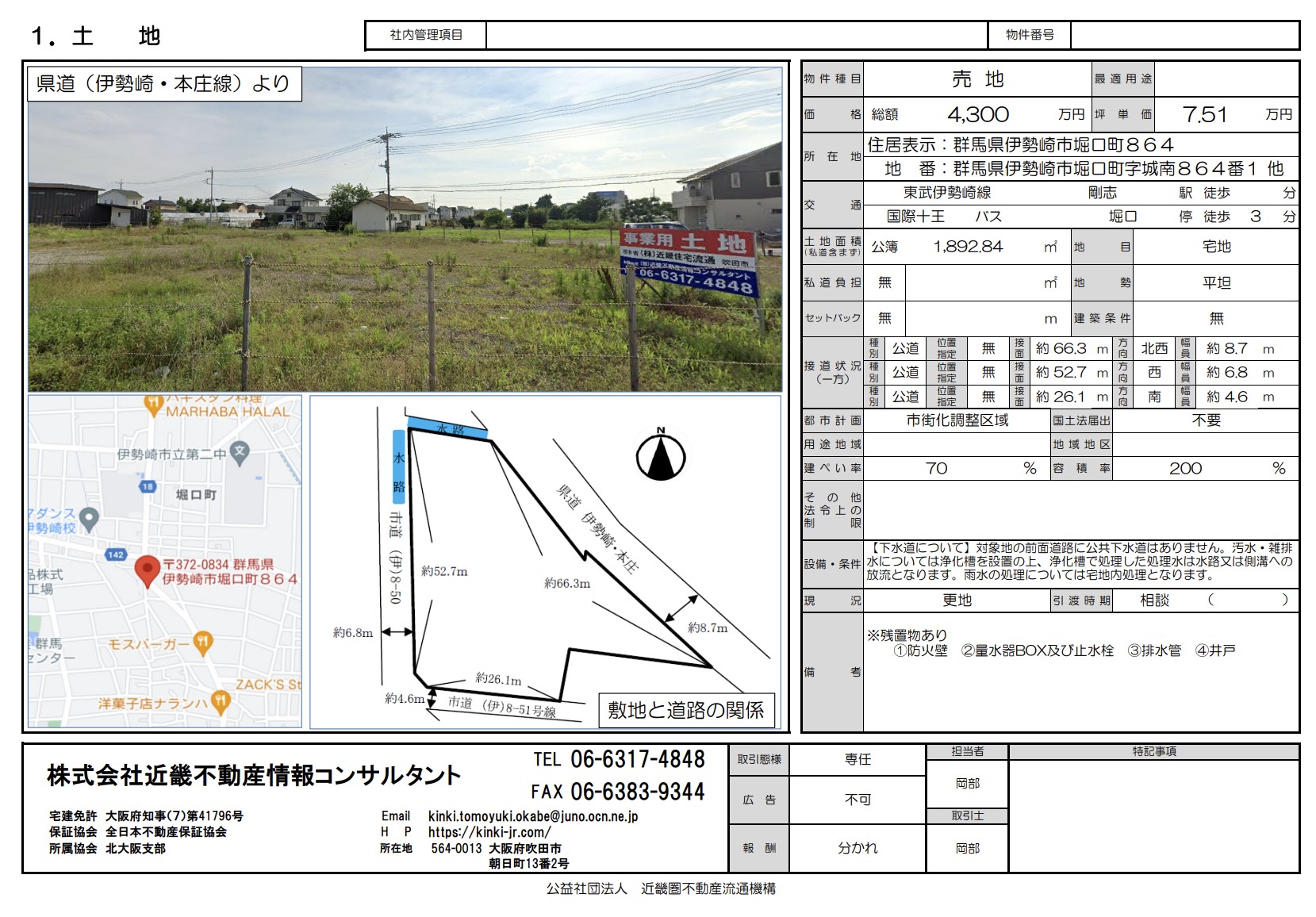 land-for-sale-in-horiguchi-cho-isesaki-city-gunma-prefecture